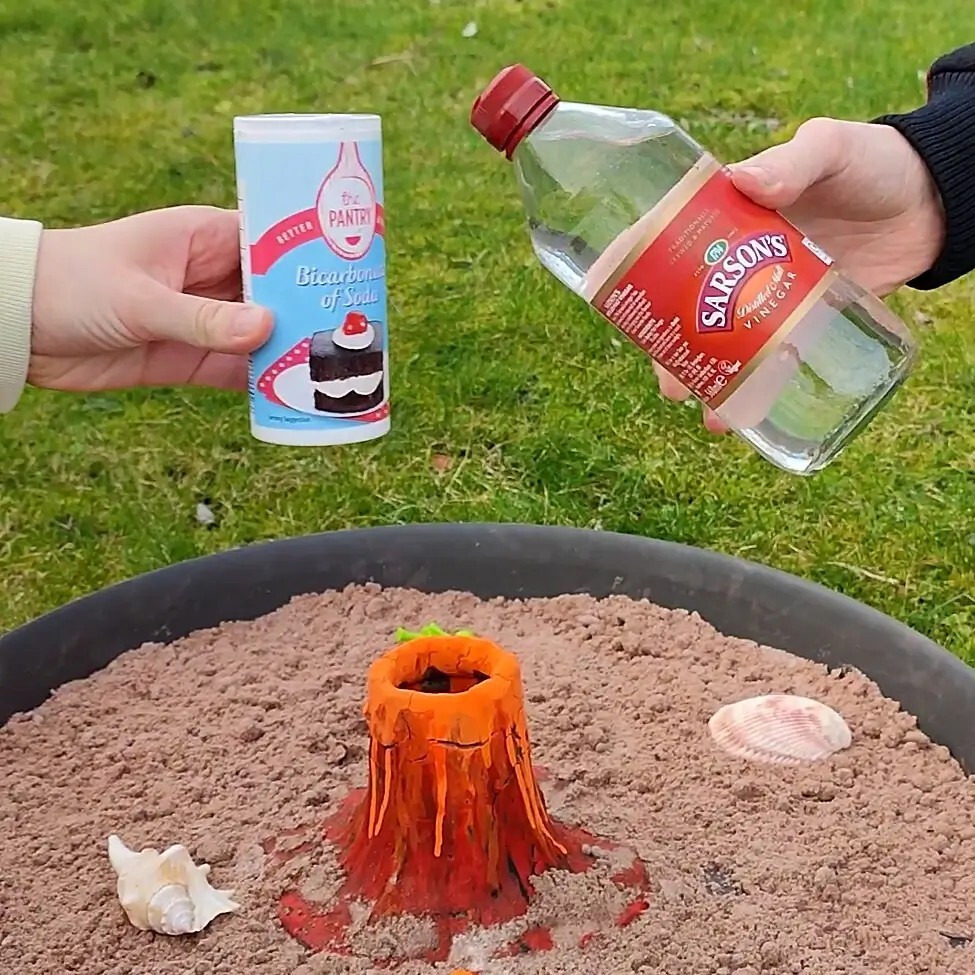 Baking Soda Volcano