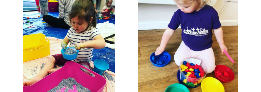 fine gross motor skills messy play