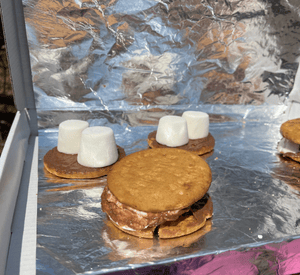 STEAM outdoor activity making s&rsquo;mores using the sun&rsquo;s energy