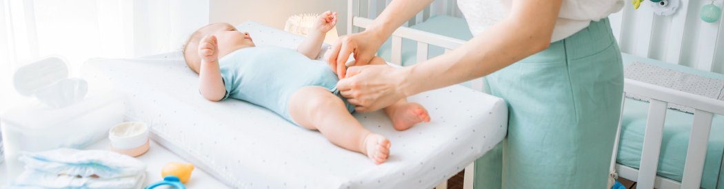 parent changing child