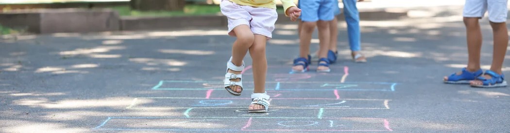outdoor hopscotch