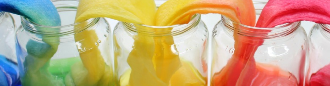 food dye paper towels