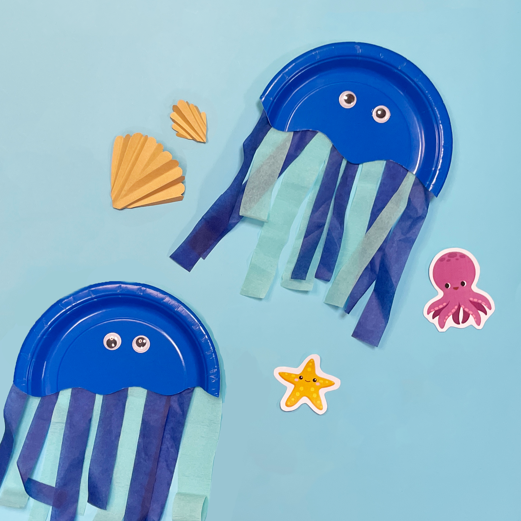 Paper Plate Jellyfish
