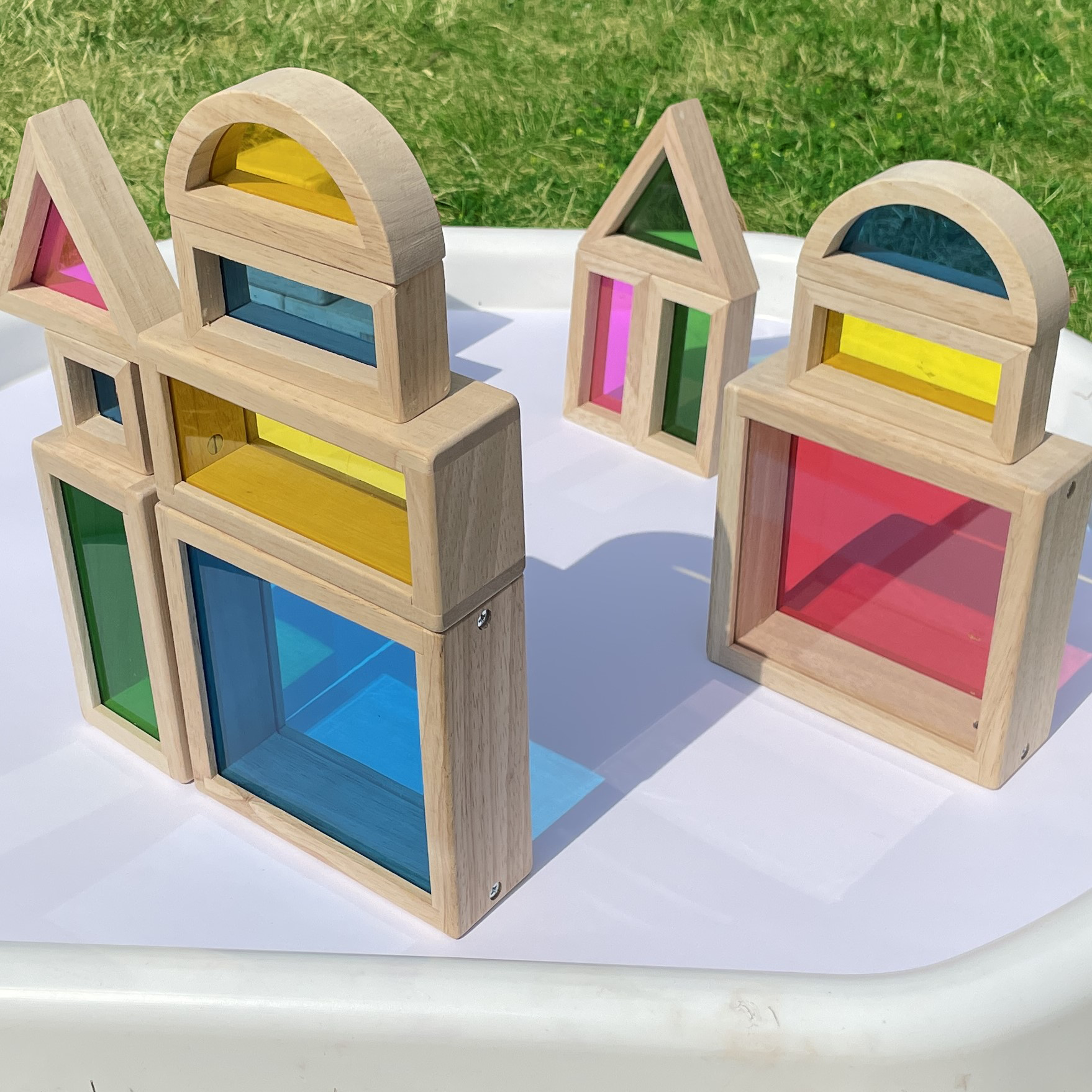 Rainbow blocks