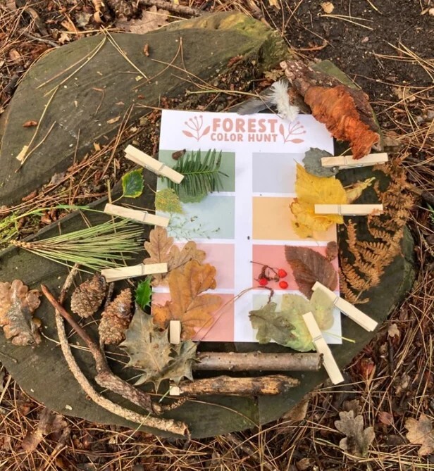 outdoor scavenger hunt