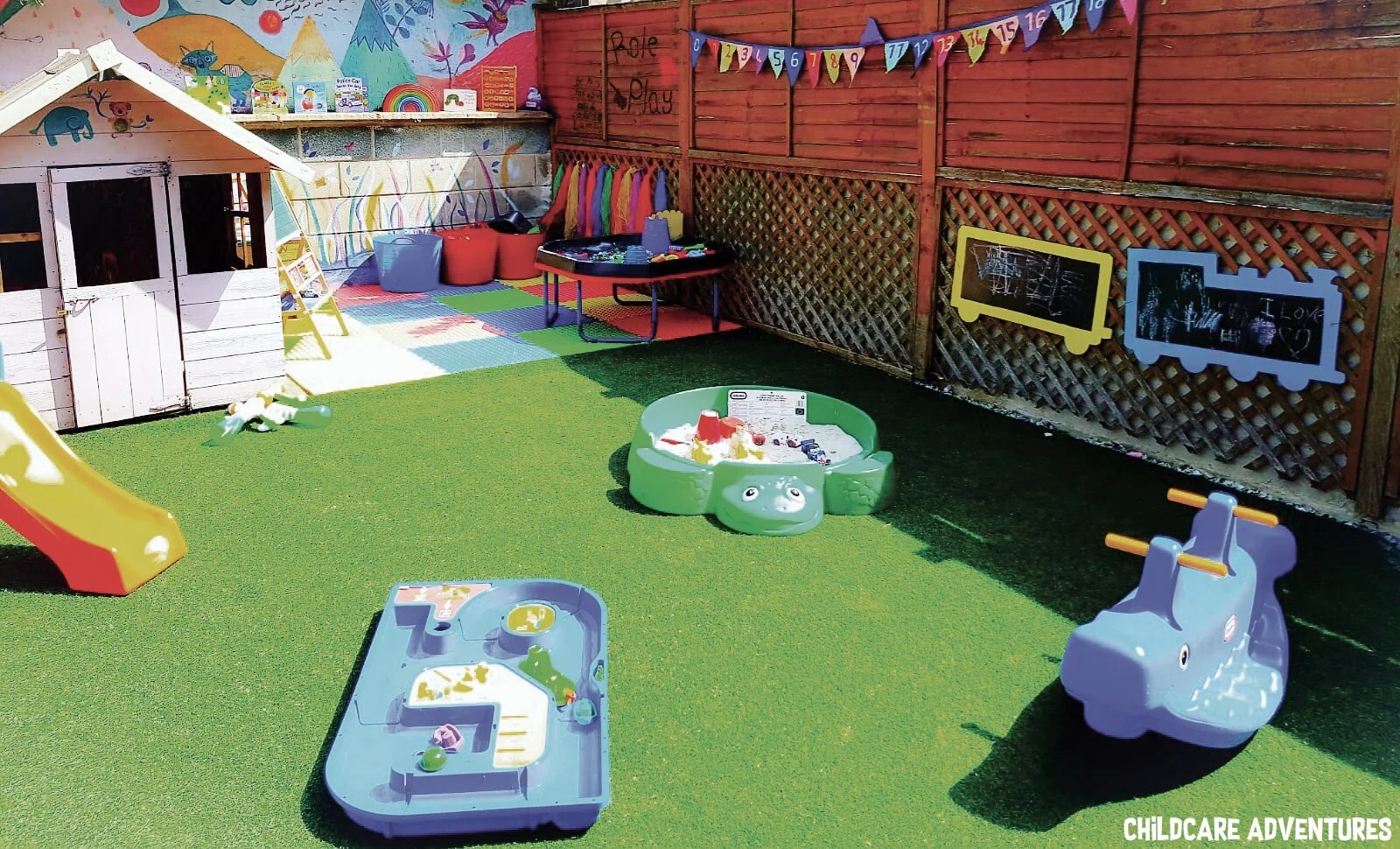 outdoor play area