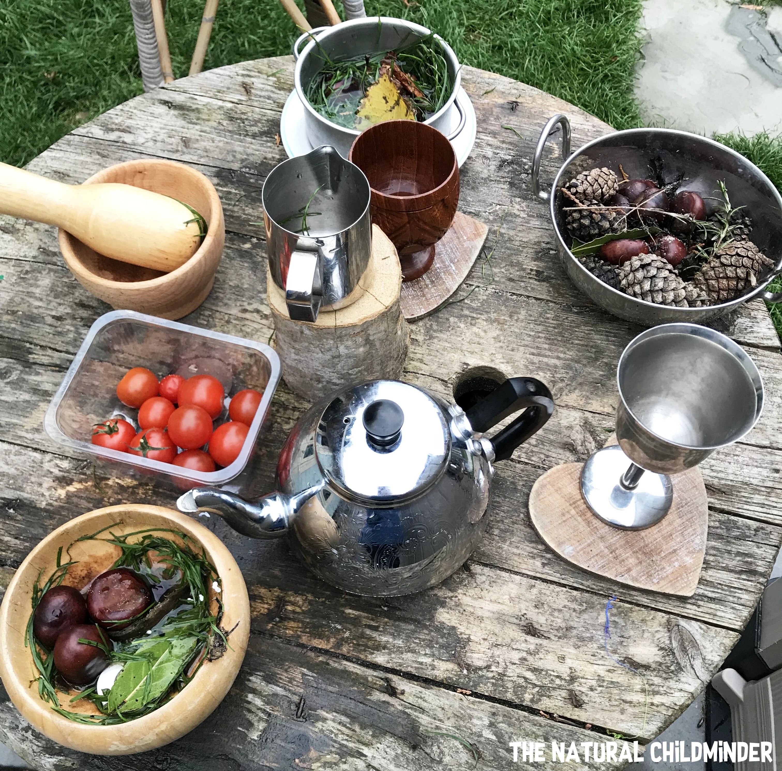 mud kitchen equipment