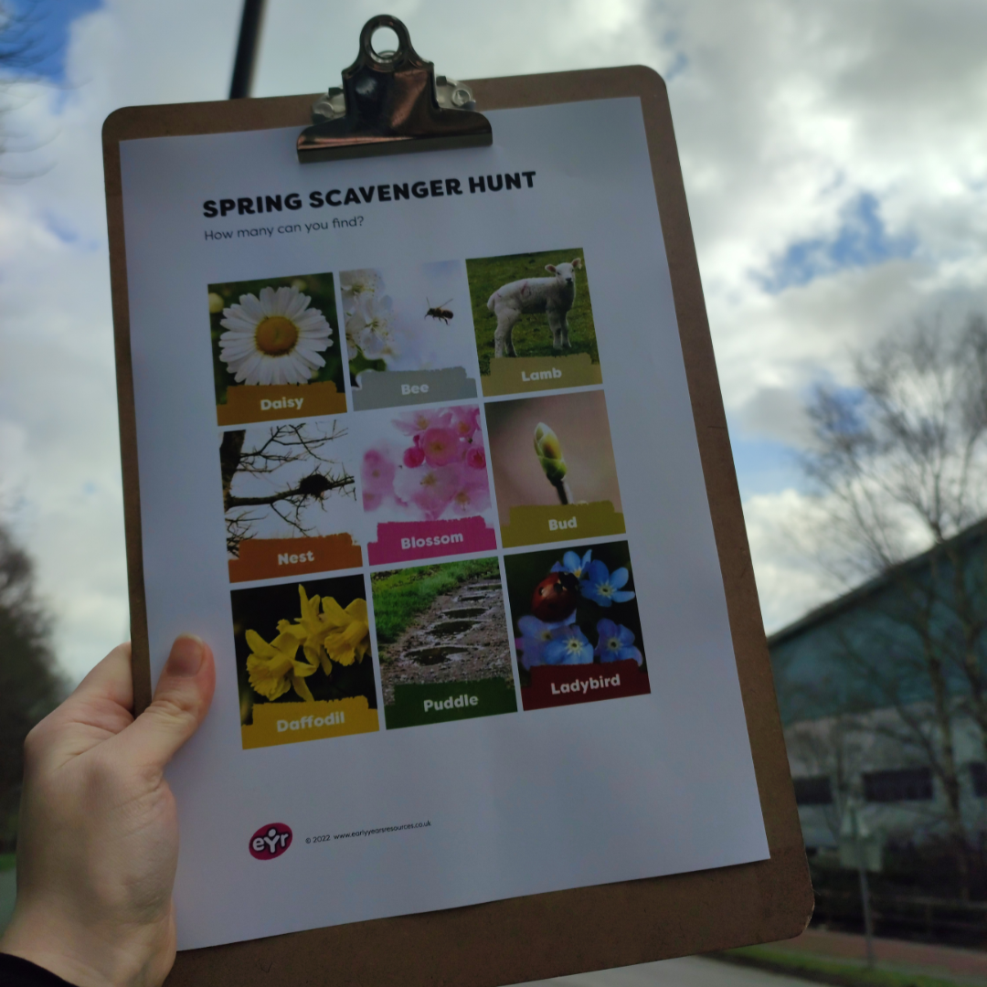 spring scavenger hunt